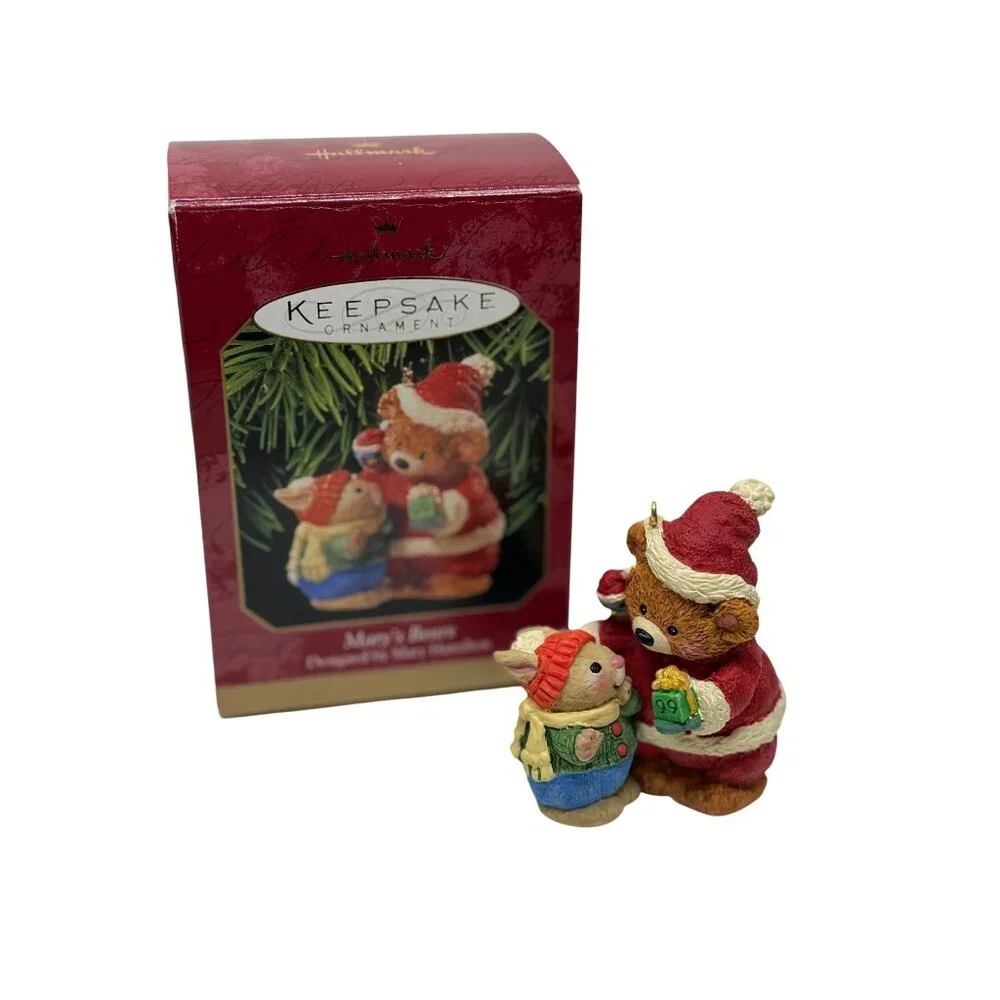 VTG Hallmark Keepsake Mary’s Bears 1999 Ornament by Mary Hamilton 2.25